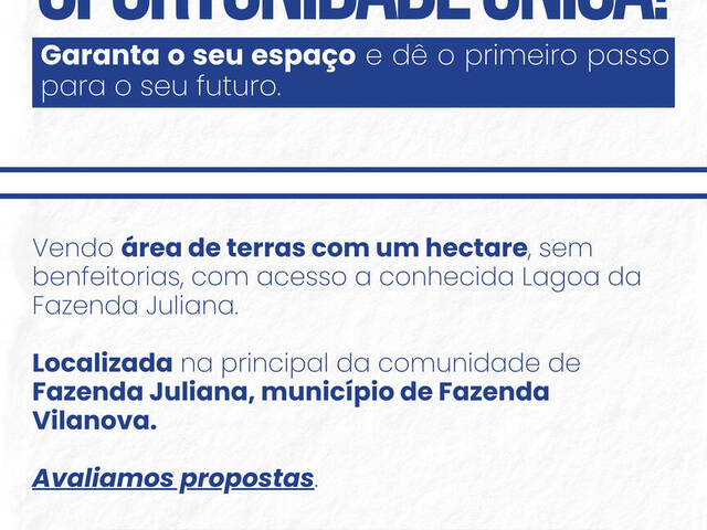 #20 - Área para Venda em Fazenda Vilanova - RS - 1